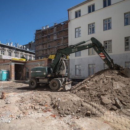 Rewitalizacja w centrum Łodzi, fot. Stefan Brajter