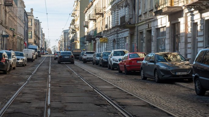 Remont ul. Legionów - fot. ŁÓDŹ.PL